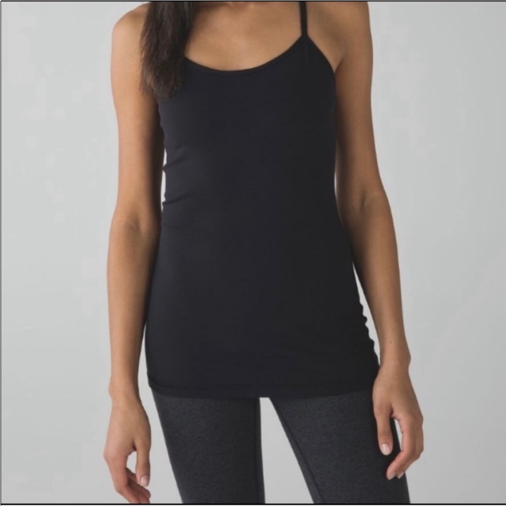 Lululemon Power Y Tank Size- Black - Size 4 - Picture 3 of 8